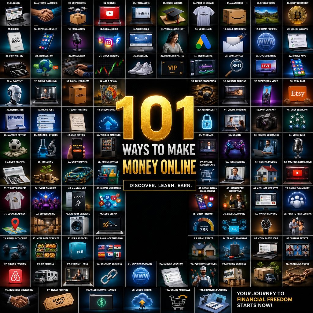 101 Ways to Make Money Online