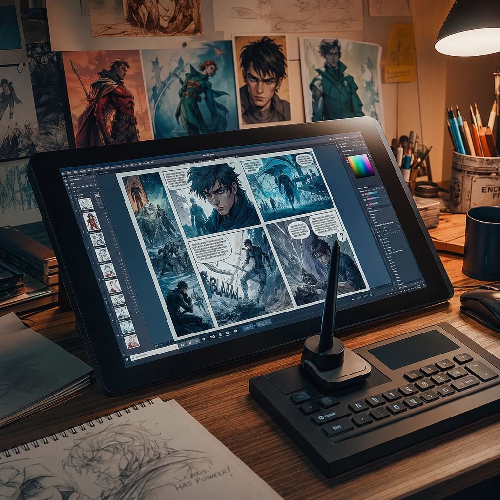 Graphic Novel Creator Kit