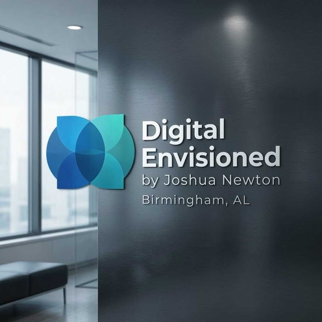Digital Envisioned Logo - AI Websites and Digital Products Birmingham AL